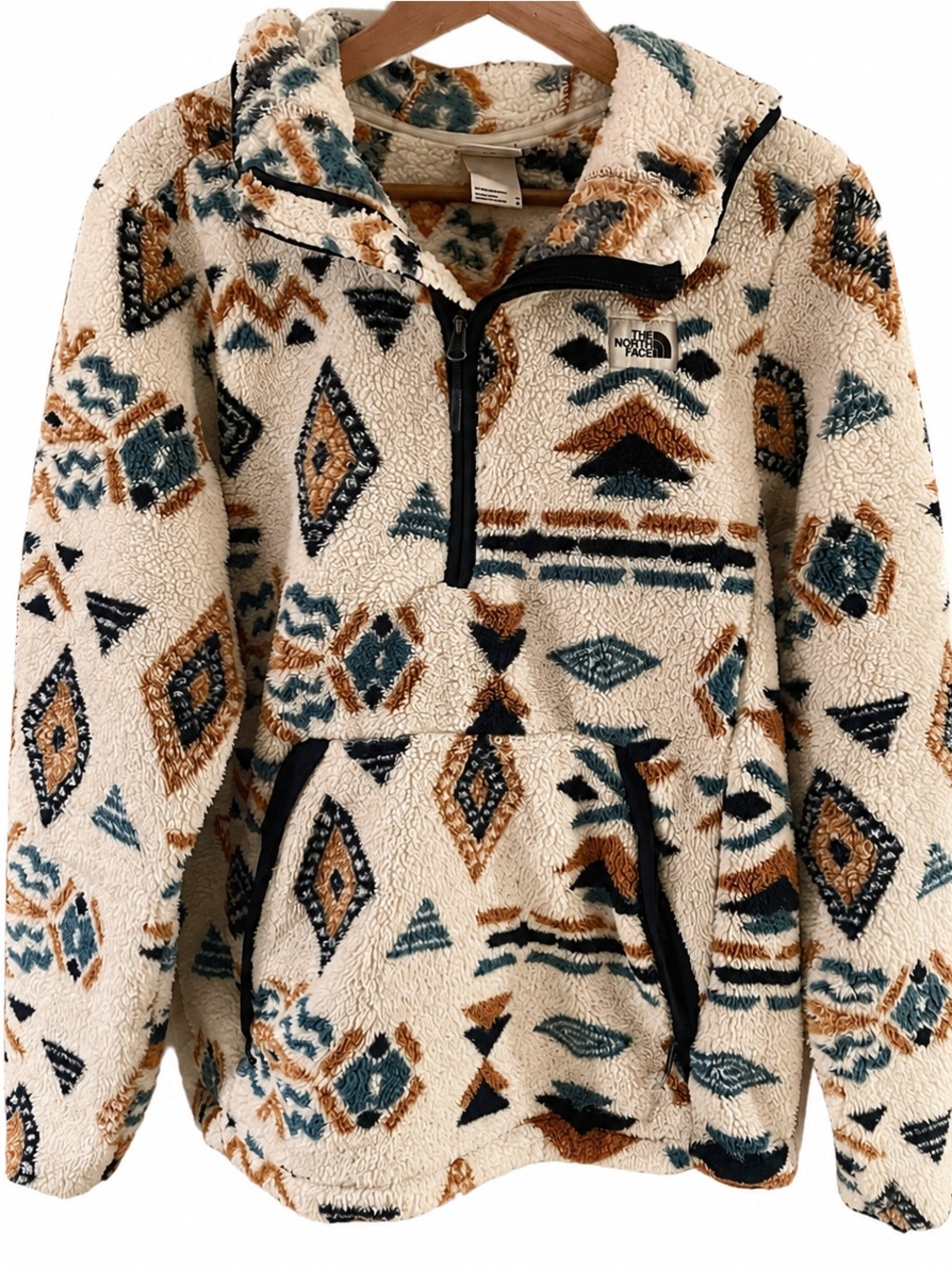 The North Face Cragmont Sherpa Fleece Pullover Southwestern print - Picture 2 of 5